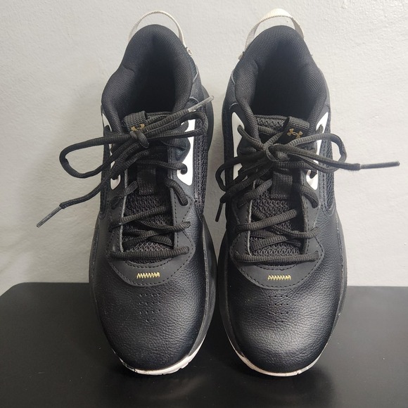 Under Armour Unisex‎ Lockdown 6.5Y 302561 Black Basketball Shoes Sneakers - Picture 6 of 8